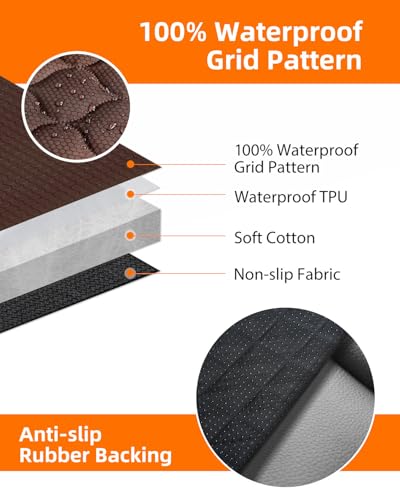 SUV Cargo Liner for Dogs (brown)