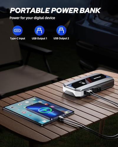Car Jump Starter 6000A Battery Booster (6000A)