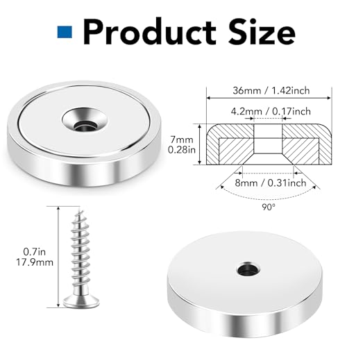 Magnets Neodymium Magnet 150LBS Strong Heavy Duty Rare Earth 10 P (150 lbs)