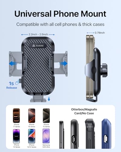 Car Phone Holder (Black)