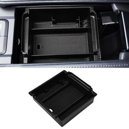 Car Center Console Armrest Box Glove Box Organizer Tray Secondary Storage Compatible (Fits For 2024 T-oyota Highlander)