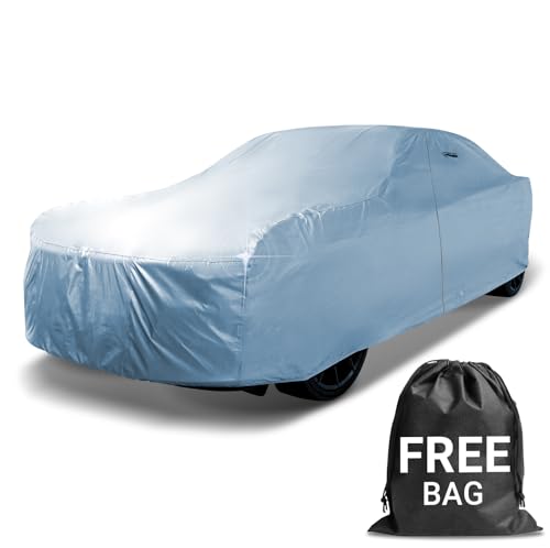 Car Cover All Weather for 1966 (75. Oldsmobile Cutlass Supreme 1966-1972 / Sky Gray)