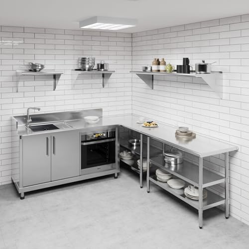 18 in. x 60 in. Stainless Steel Wall Mount Shelf (18 in. x 60 in.)