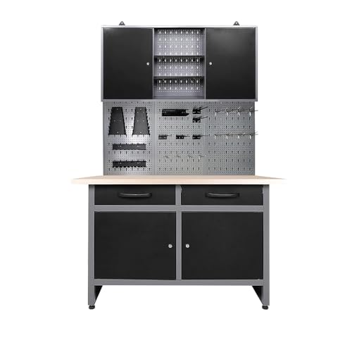 Industrial Grade Steel Garage Storage Cabinet System (03)