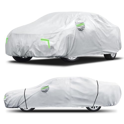 Car Cover Custom Fit for Toyota Camry 1996 (Fit for Toyota Camry / Honda Accord Silver)