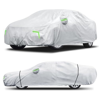 Car Cover Custom Fit for Toyota Camry 1996 (Fit for Toyota Camry / Honda Accord Silver)