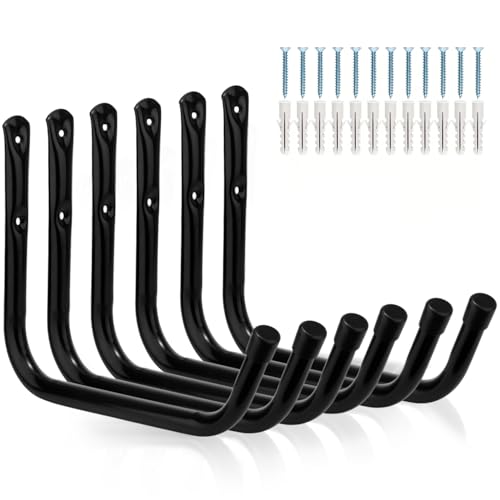 Heavy Duty Garage Storage Hooks (9.5Inch x 13Inch)