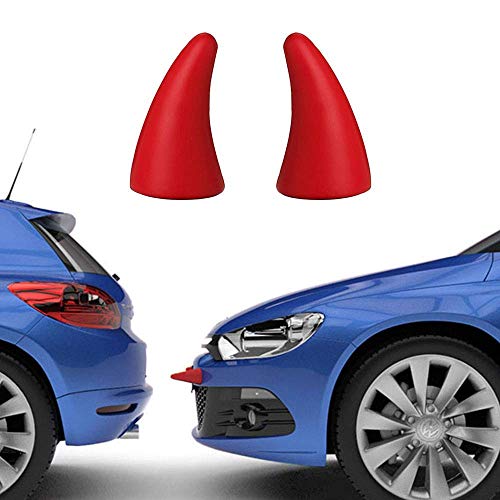 3D Devil Horns Sticker (Classic Red)