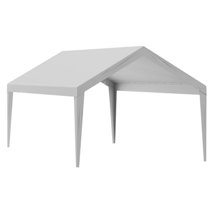 Carport Replacement Canopy Cover 12 x 20 ft (Gray / 12x20ft)
