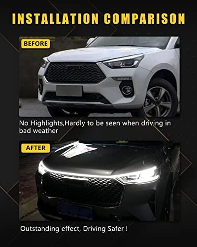 LED Hood Light Strip (Dynamic White / 94inch)