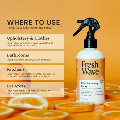 Orange Room and Fabric Air Freshener Spray (8 Fl Oz (Pack of 2))