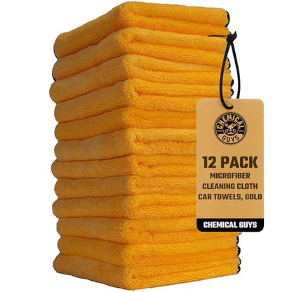 Professional Microfiber Towels (Yellow)