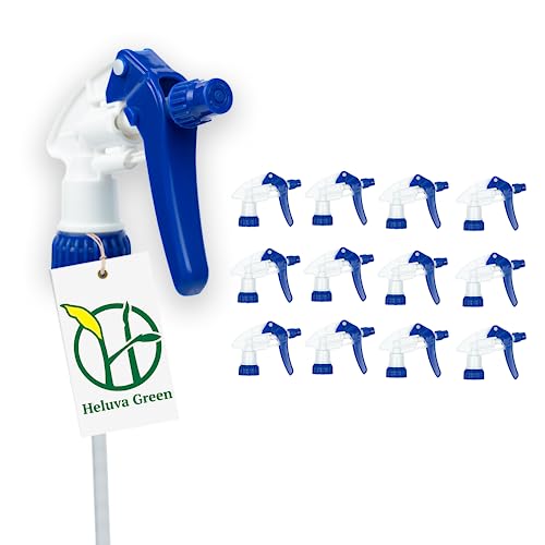 Spray Bottle Nozzle Replacement Tops (13 Pack / Blue)