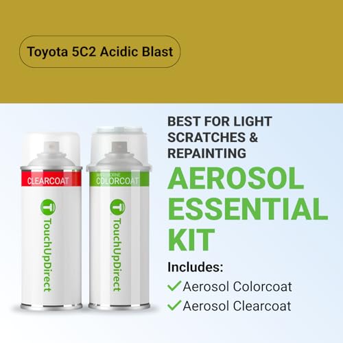 Car Paint Touch Up Spray Kit (Aerosol Spray - Essential Kit / Acidic Blast)