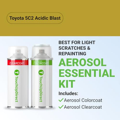 Car Paint Touch Up Spray Kit (Aerosol Spray - Essential Kit / Acidic Blast)