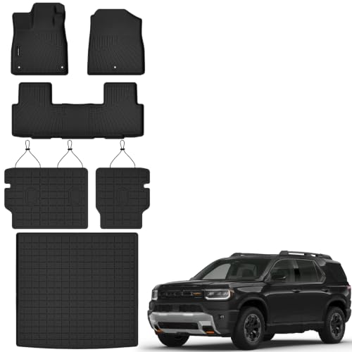 All Weather Floor Mats Cargo Mat Backrest Mat for Honda Passport 2026