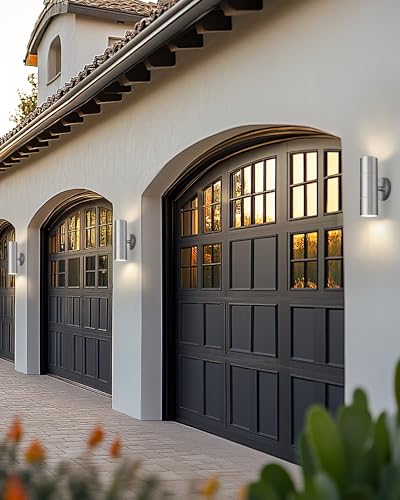 Stainless Steel Outdoor Wall Light (Stainless 2PK)