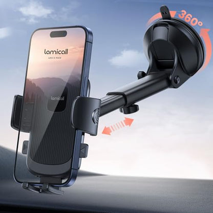 Car Phone Holder Military (Black)
