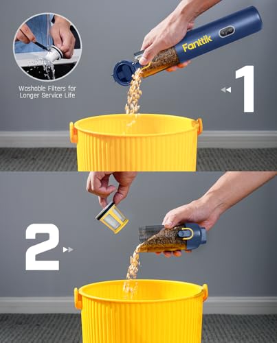 Slim V8 APEX Cordless Car Vacuum & Air Duster (Blue)