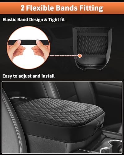 Center Console Cover for Chevy Chevrolet Tahoe (for 2021-2026 Tahoe/Suburban/Yukon Bucket Seat)