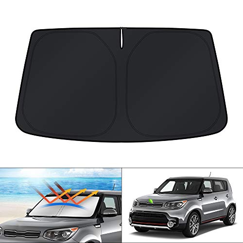 Windshield Sun Shade for Kia Soul 2014 (For | Kia Soul 2014-2019)