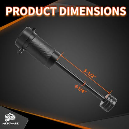 Trailer Tongue Coupler Lock 1 (Black / 2 Pack Keyd Alike)