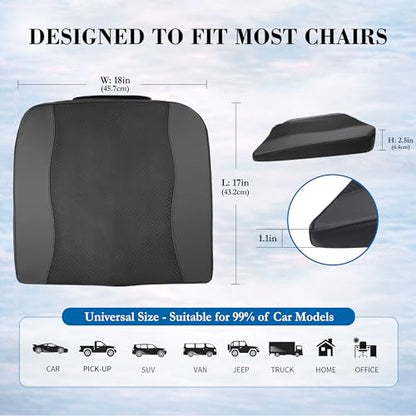Car Seat Cushion (Black)