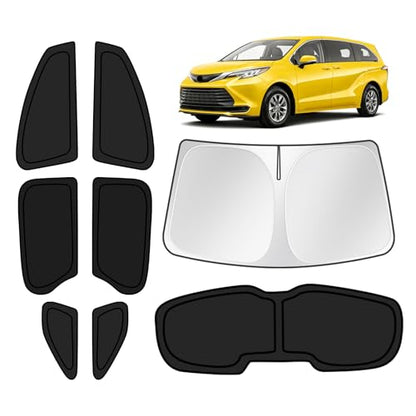 Car Window Shades for Toyota Sienna 2021 (FOR | Sienna 2021-2026(8PCS))