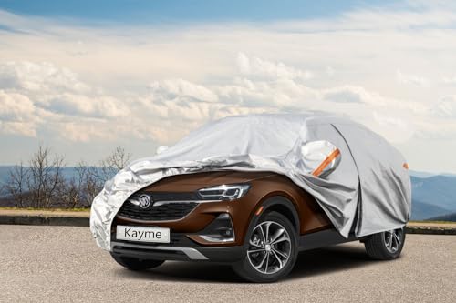 6 Layers Waterproof SUV Car Cover for Buick Encore (LM-Silver / 11. Custom Fit Buick Encore/Encore GX)