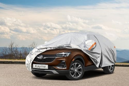 6 Layers Waterproof SUV Car Cover for Buick Encore (LM-Silver / 11. Custom Fit Buick Encore/Encore GX)
