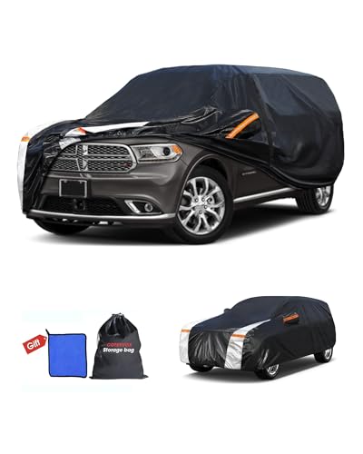 Multi Layer Car Cover Custom Fit for Dodge Durango (Custom fit Dodge Durango / SUV car cover)