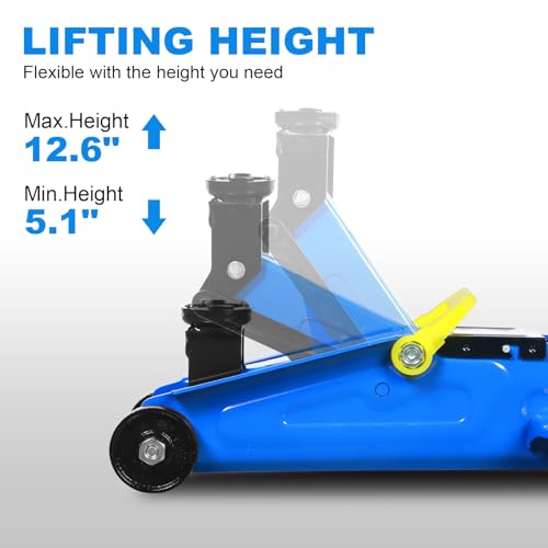 Floor Jack 1.5 Ton (1.5 Ton Sedan / Blue)