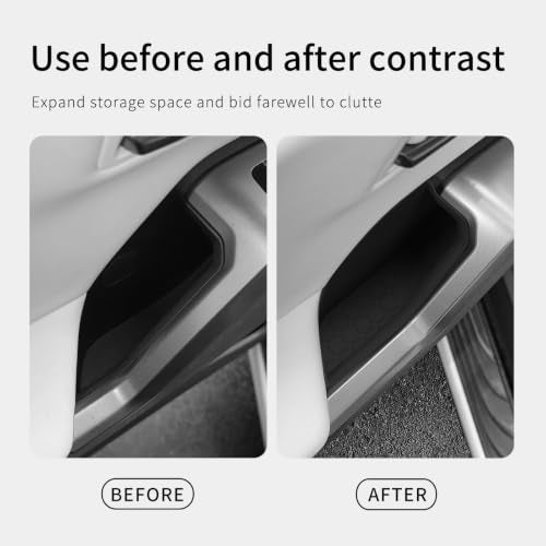 4PCS Full Wrap Door Handle Storage Box Compatible with Toyota RAV4 2026 (26RAV4 Full Door Handle)