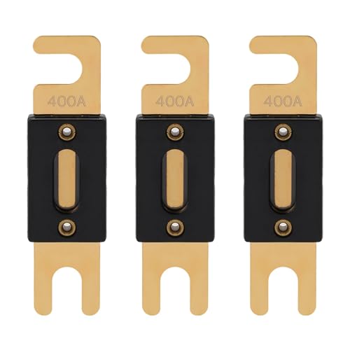 400A ANL Fuse 400 Amp Inline Blade Fuses 32V for Car Audio Inverter Automotive Stereo (400A)