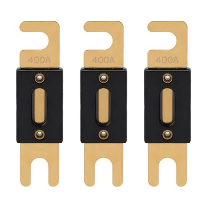 400A ANL Fuse 400 Amp Inline Blade Fuses 32V for Car Audio Inverter Automotive Stereo (400A)