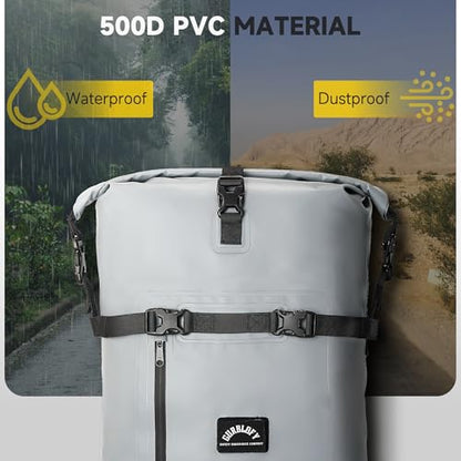 Motorcycle Tail Bag (Stone Grey / 30L)
