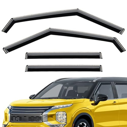 Extra Durable Window Deflectors in (For Mitsubishi Outlander 22-26)