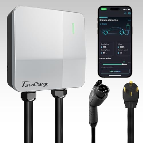 Safe Level 2 EV Charger 40Amp (NEMA 14-50 Plug J1772)