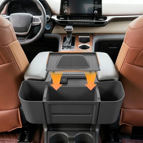Rear Center Console Hanging Organizer for Toyota Sienna 2021 (for Toyota Sienna 2021-2026)