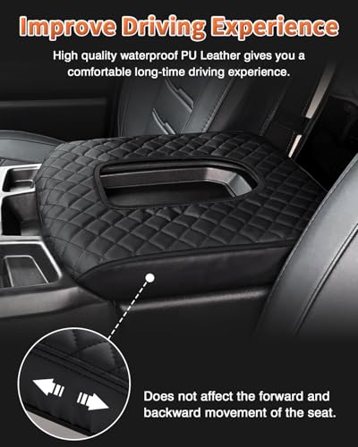 Center Console Cover for Chevy Silverado (for 2019-2026 Silverado/Sierra Jump Seat)