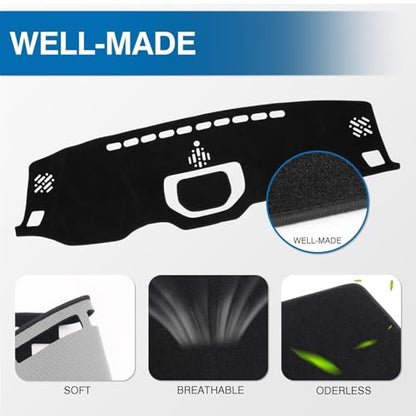 Black Dash Cover for 2014 (Tundra 14-21(black))