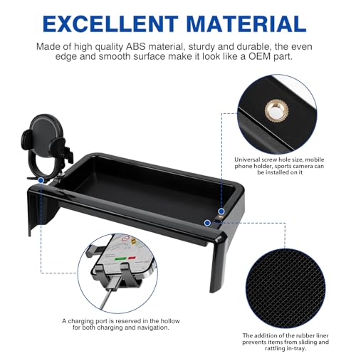 Car Phone Holder for Toyota Tacoma 2024 (Auto-Look+Organizer / Toyota Tacoma 2024-2026(14-In ))