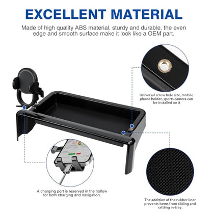 Car Phone Holder for Toyota Tacoma 2024 (Auto-Look+Organizer / Toyota Tacoma 2024-2026(14-In ))