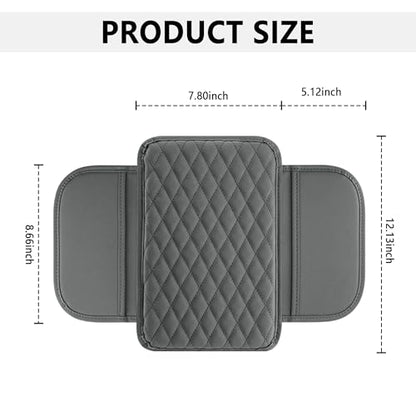 Upgraded Car Center Console Cover (Gray)