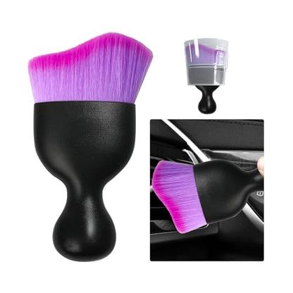 Car Detailing Brush (Double Purple / 1 PC)
