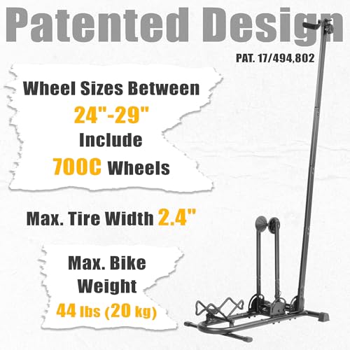 Vertical Bike Floor Stand (Handlebar (Classic))