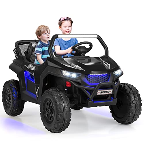 2 Seater Ride on Car for Kids (Black)