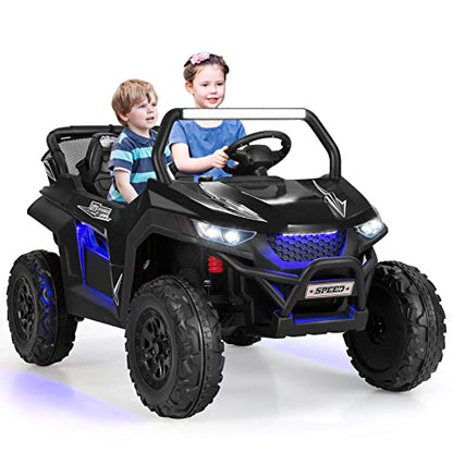 2 Seater Ride on Car for Kids (Black)