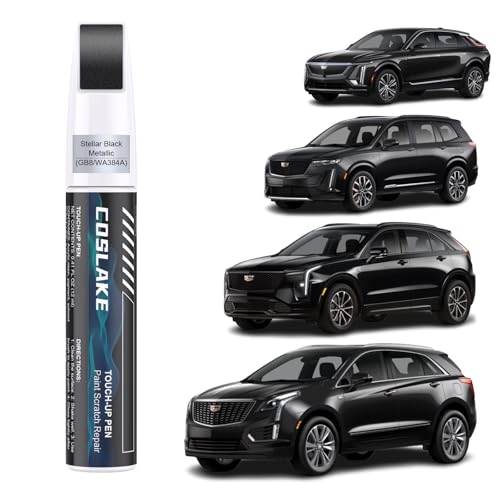 Car Touch Up Paint (Stellar Black Metallic(GB8/WA384A) for 2025 XT5/2024 XT5/2025 XT4/2024 XT4/2025 XT6/2024 XT6/2025 LYRIQ/2024 LYRIQ)