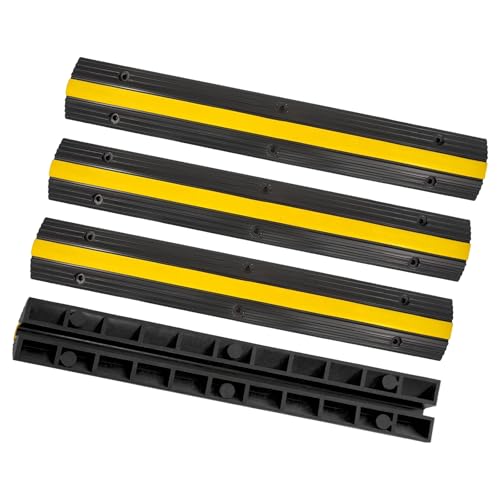 Cable Protector Ramp 4 Pack of 1 (4 Pack 1 Channel)